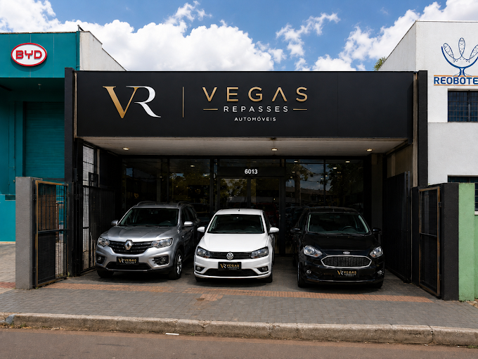 Fachada da loja Vegas Repasses em Maringá/PR